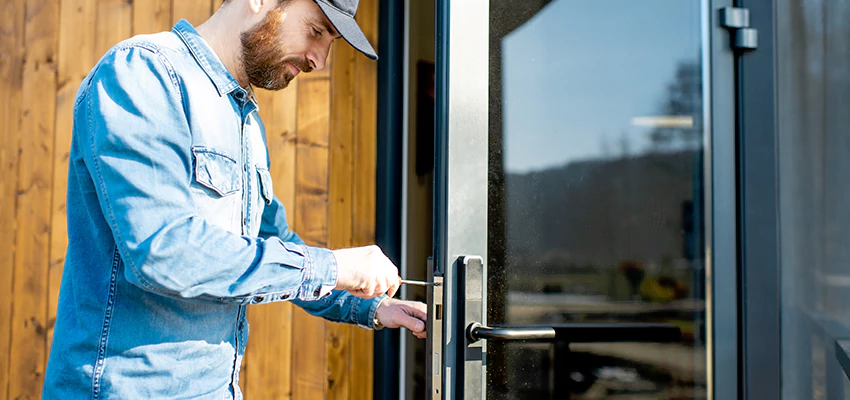 Frameless Glass Storefront Door Locks Replacement in Cotati, CA