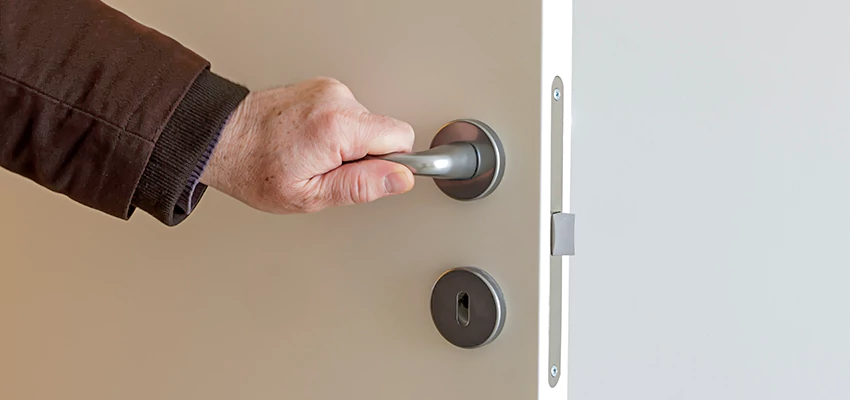 Restroom Locks Privacy Bolt Installation in Cotati, California